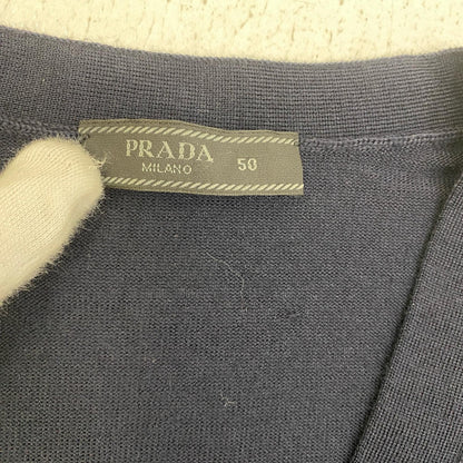 PRADA | プラダ カーディガン DNA959 ネイビー サイズ：50【加古川店】