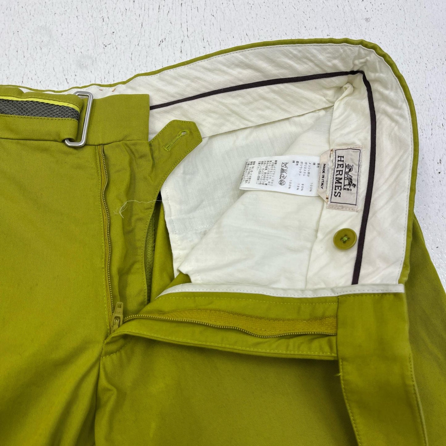 HERMES | エルメス 国内正規品 その他ボトムス 31-5406 ライトグリーン サイズ：42【加古川店】