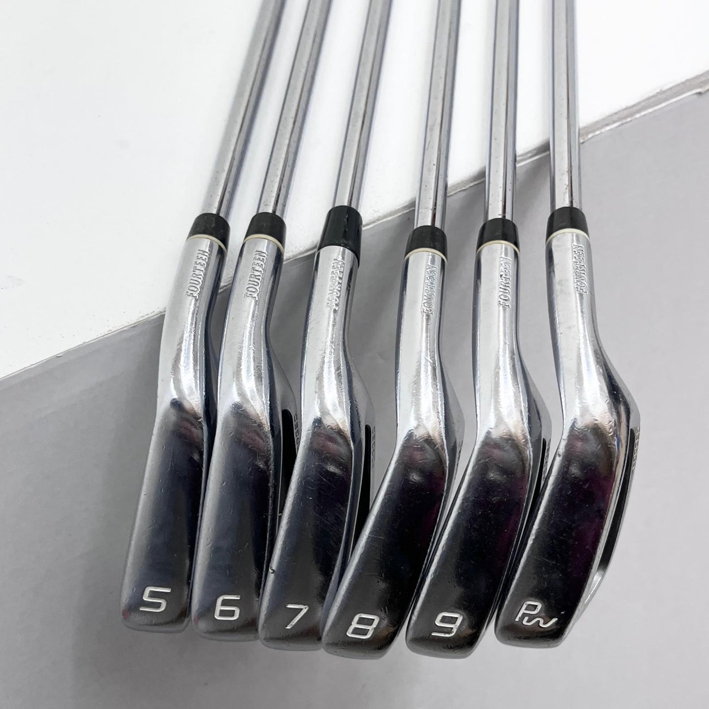 【ゴルフ用品】 FOURTEEN | フォーティーン TC550(2007)ｱｲｱﾝ6本ｾｯﾄ 5~9.P DG S200 フレックスS【加古川店】