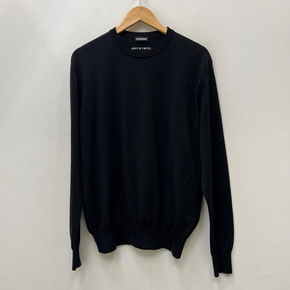 BALENCIAGA | バレンシアガ ロゴクルーネックニット ニット ブラック サイズ：XL【加古川店】