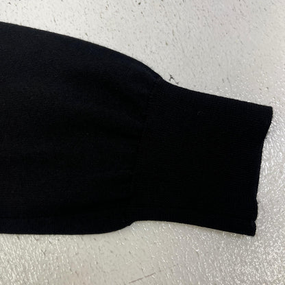 BALENCIAGA | バレンシアガ ロゴクルーネックニット ニット ブラック サイズ：XL【加古川店】