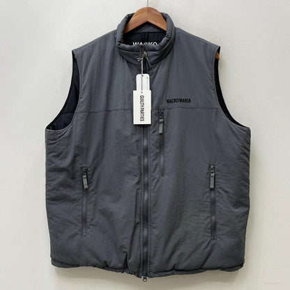 WACKOMARIA | ワコマリア PADDING VEST ダウンベスト 23FW-WM0-0D05 グレー サイズ：L【加古川店】