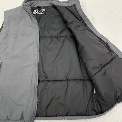 WACKOMARIA | ワコマリア PADDING VEST ダウンベスト 23FW-WM0-0D05 グレー サイズ：L【加古川店】