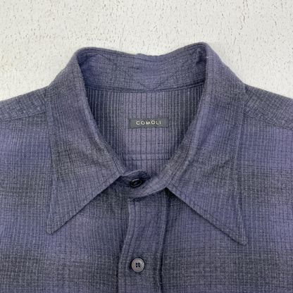 COMOLI | コモリ Wool Silk Work Shirts 長袖シャツ U03-02010【加古川店】