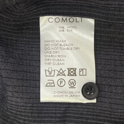 COMOLI | コモリ Wool Silk Work Shirts 長袖シャツ U03-02010【加古川店】