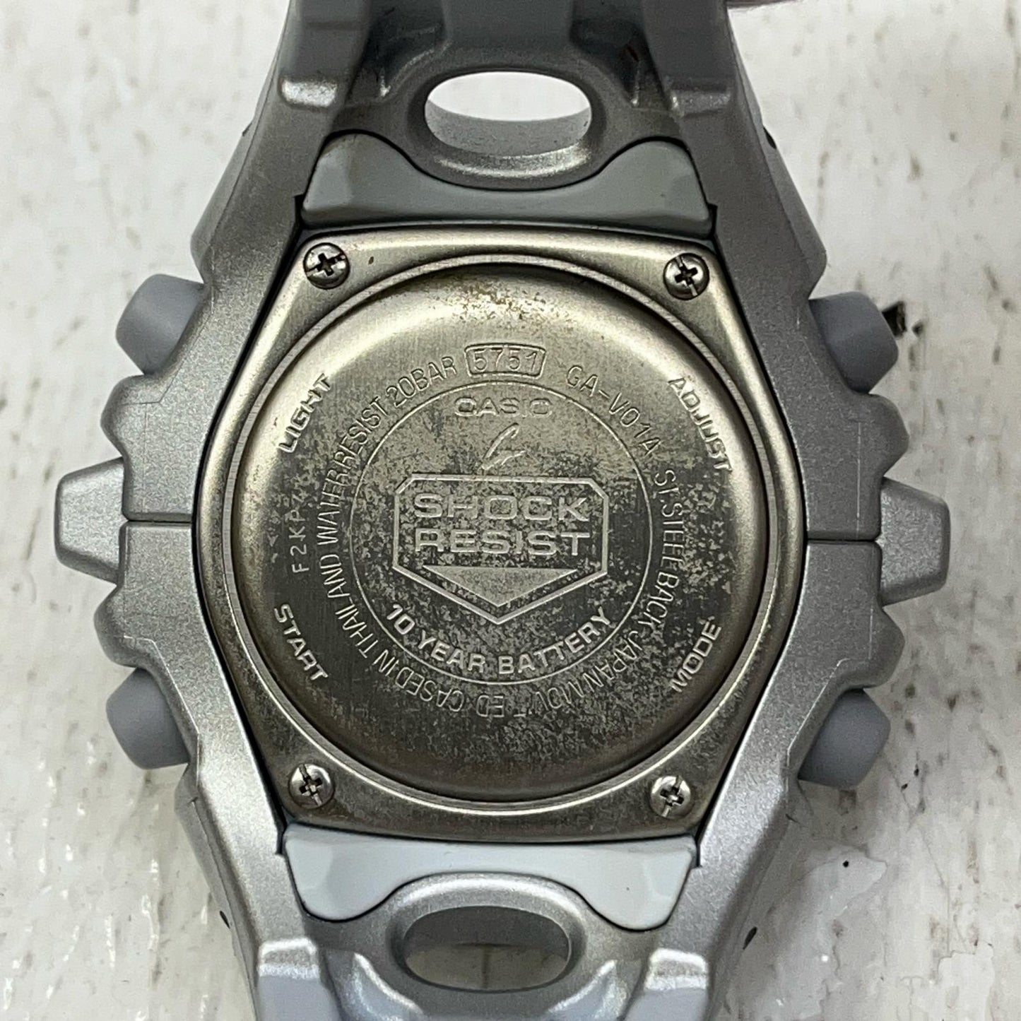 G-SHOCK | ジーショック GA-V01 SERIES 腕時計 GA-V01A シルバー【加古川店】