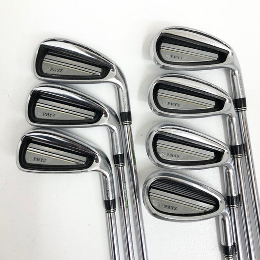 【ゴルフ用品】 BRIDGESTONE | ブリヂストン PHYZ(2014)ｱｲｱﾝ7本ｾｯﾄ N.S.PRO 5-9.P.P/S【加古川店】