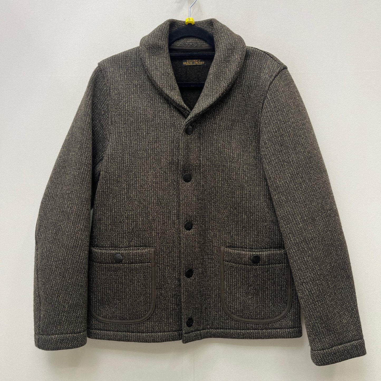 BRWON'S BEACH | ブラウンズビーチ shall collar beach cross jacket テーラードジャケット bbj2-006 ブラウン【加古川店】