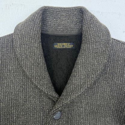 BRWON'S BEACH | ブラウンズビーチ shall collar beach cross jacket テーラードジャケット bbj2-006 ブラウン【加古川店】