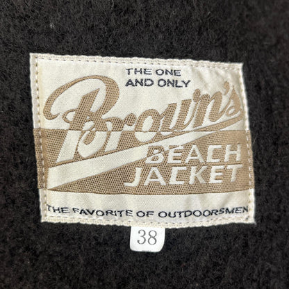 BRWON'S BEACH | ブラウンズビーチ shall collar beach cross jacket テーラードジャケット bbj2-006 ブラウン【加古川店】
