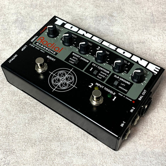 Radial | ラジアル ベース用プリアンプ 楽器 TONEBONE BASSBONE【加古川店】