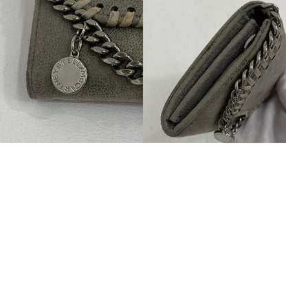 Stella McCartney | ステラマッカートニー SMALL WALLET SHAGGY DEER FALABELLA 長財布 391836 グレー【加古川店】