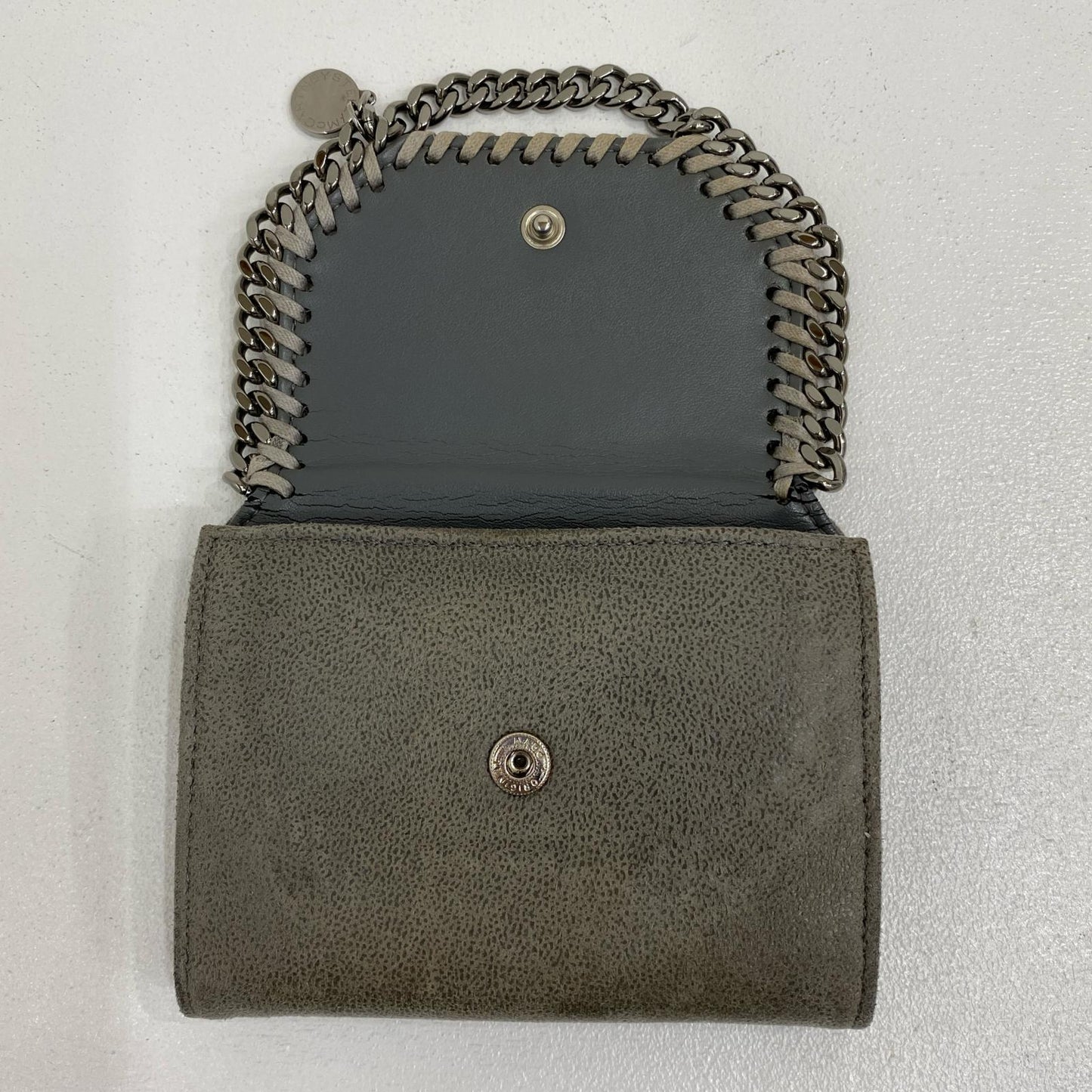Stella McCartney | ステラマッカートニー SMALL WALLET SHAGGY DEER FALABELLA 長財布 391836 グレー【加古川店】