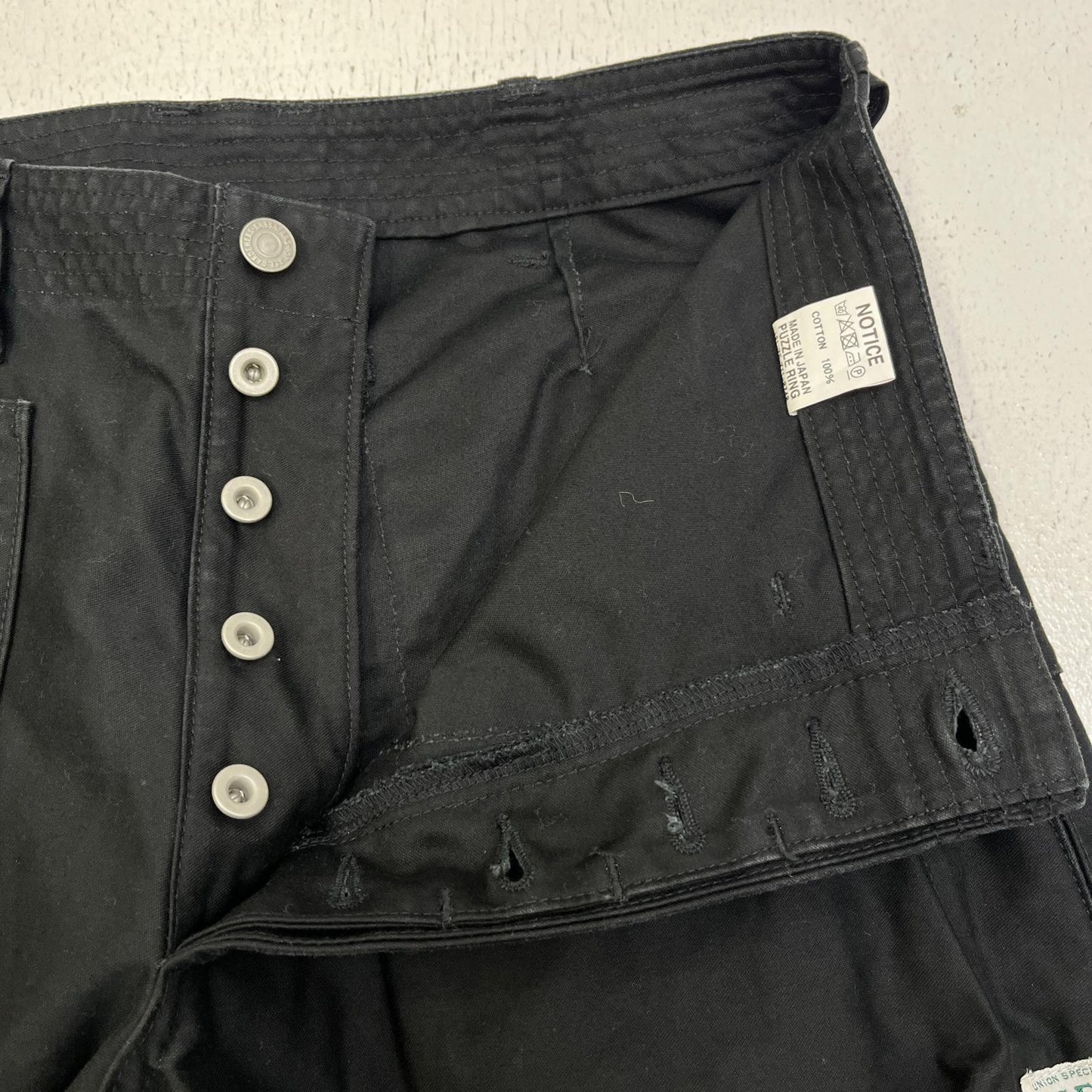 SASSAFRAS | ササフラス Digs Crew Pants4/5 パンツ SF-191547 ブラック サイズ：M【加古川店】