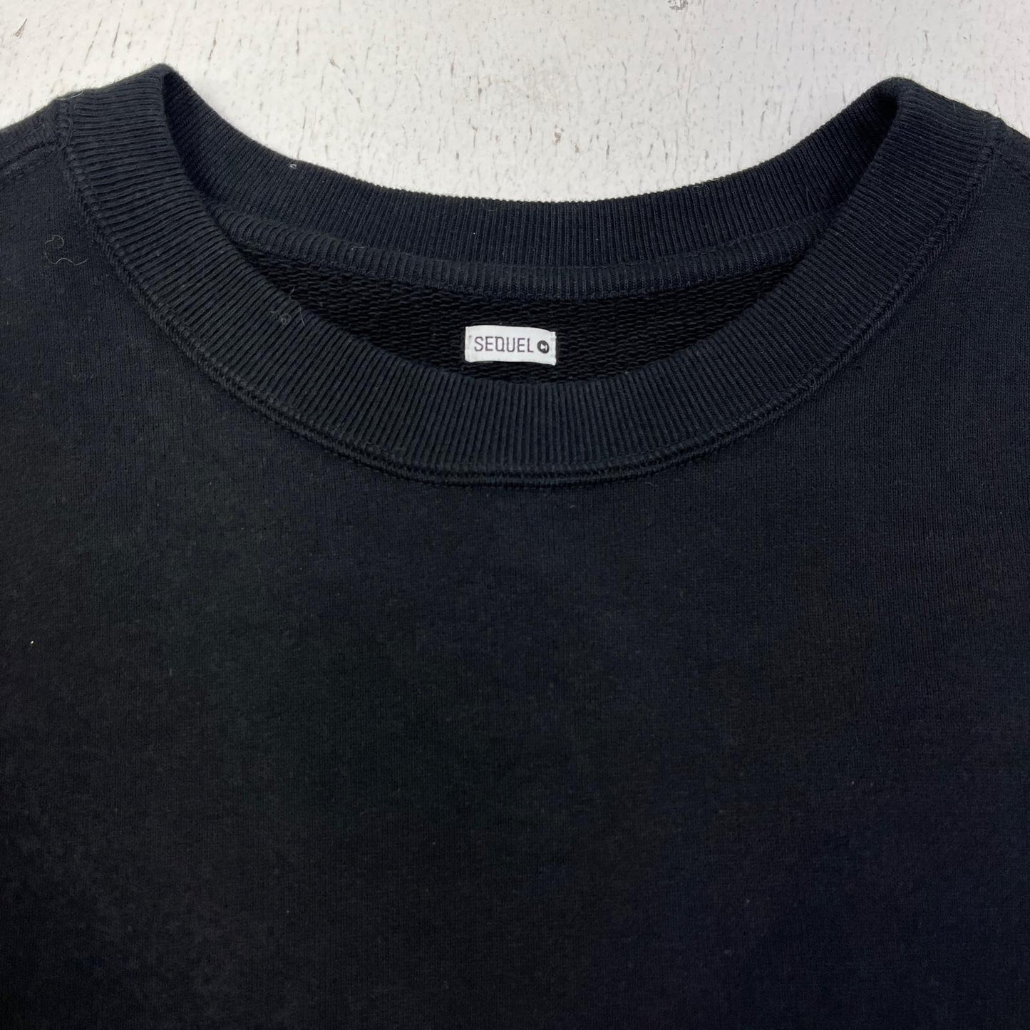 SEQUEL | シークエル CREW NECK SWEAT SHIRT スウェット SQ-23AW-CN-01 ブラック サイズ：L【加古川店】