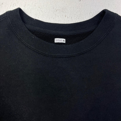 SEQUEL | シークエル CREW NECK SWEAT SHIRT スウェット SQ-23AW-CN-01 ブラック サイズ：L【加古川店】