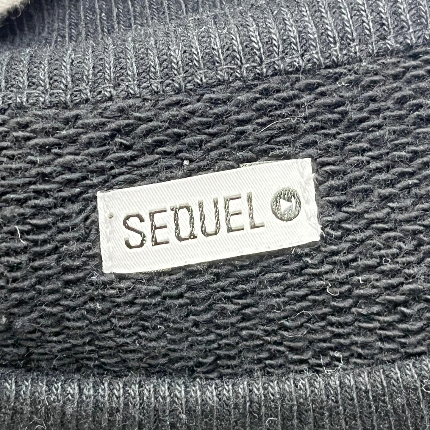 SEQUEL | シークエル CREW NECK SWEAT SHIRT スウェット SQ-23AW-CN-01 ブラック サイズ：L【加古川店】