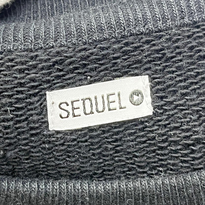 SEQUEL | シークエル CREW NECK SWEAT SHIRT スウェット SQ-23AW-CN-01 ブラック サイズ：L【加古川店】
