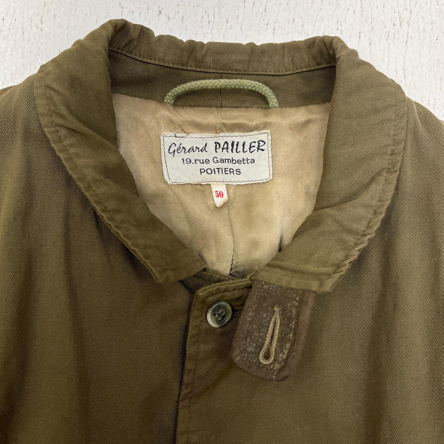 VINTAGE衣料 | ヴィンテージイリョウ L'ESQUIMAU:hunting jacket フランス製 その他アウター カーキ サイズ：50【加古川店】