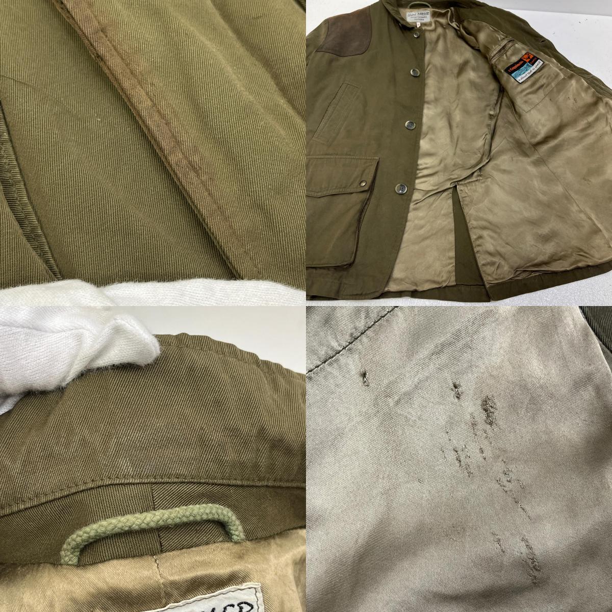 VINTAGE衣料 | ヴィンテージイリョウ L'ESQUIMAU:hunting jacket フランス製 その他アウター カーキ サイズ：50【加古川店】