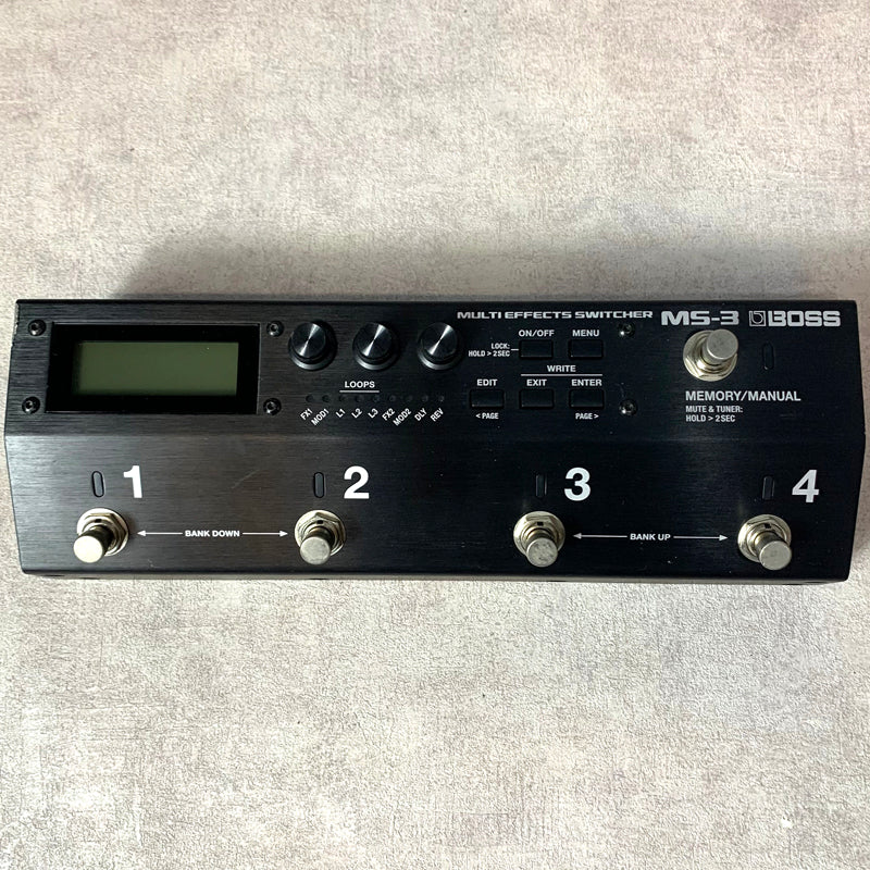 BOSS | ボス スイッチャー 楽器 MS-3 Multi Effects Switcher【加古川店】