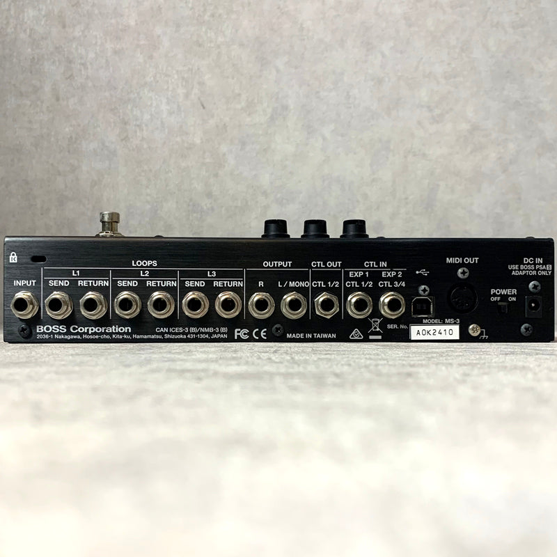 BOSS | ボス スイッチャー 楽器 MS-3 Multi Effects Switcher【加古川店】