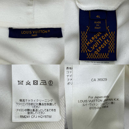 LOUIS VUITTON | ルイ・ヴィトン エンブロイダードジャージーフーディ パーカー HQY87W ホワイト【加古川店】