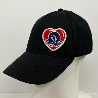 MONCLER | モンクレール ハートロゴワッペン キャップ ブラック【加古川店】