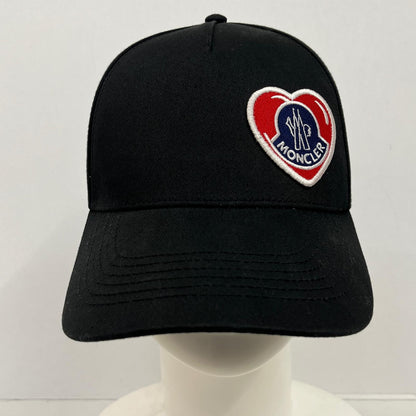 MONCLER | モンクレール ハートロゴワッペン キャップ ブラック【加古川店】