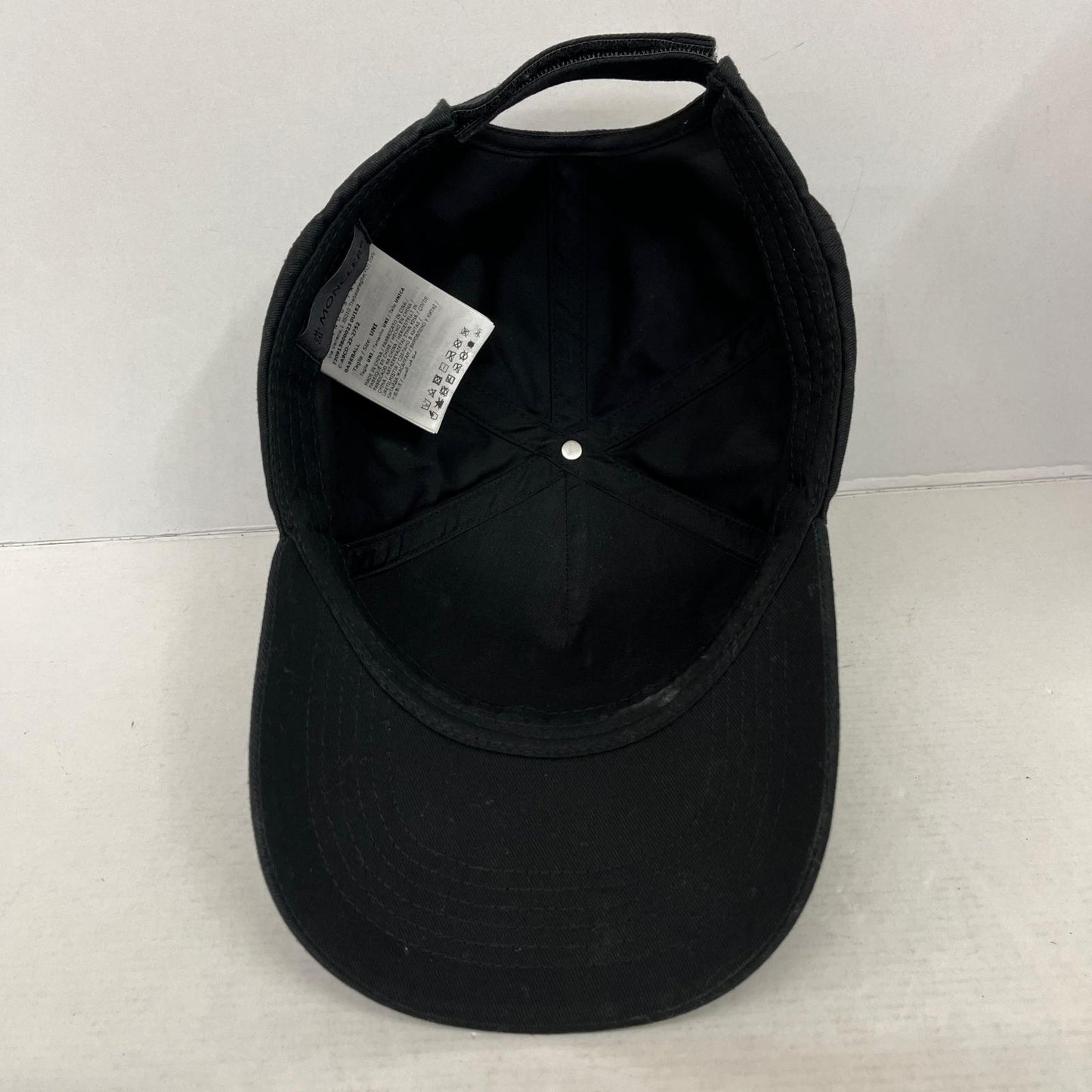 MONCLER | モンクレール ハートロゴワッペン キャップ ブラック【加古川店】