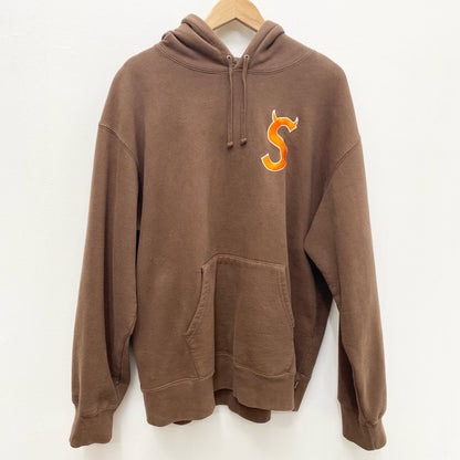 Supreme | シュプリーム S Logo Hooded Sweatshirt プルオーバーパーカー ブラウン XLサイズ パーカー ブラウン サイズ：XL