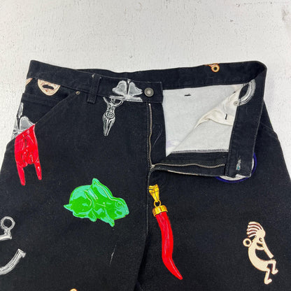 graphic high west jeans sky high farm workwear i デニムパンツ shf04p005 ブラック サイズ：M【加古川店】