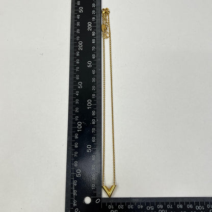 LOUIS VUITTON | ルイ・ヴィトン エセンシャルV ネックレス M61083 ゴールド【加古川店】