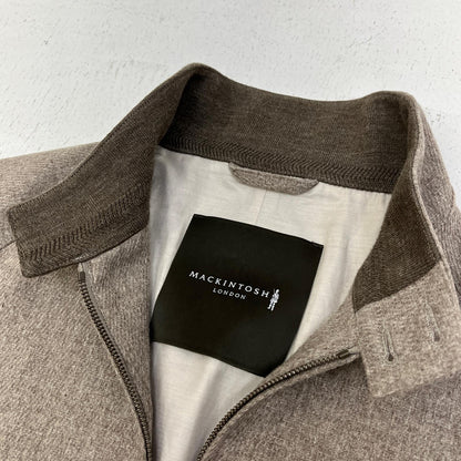 Mackintosh | マッキントッシュ Bottoli/ウールギャバジン ブルゾン G1F19-858 ブラウン サイズ：40【加古川店】