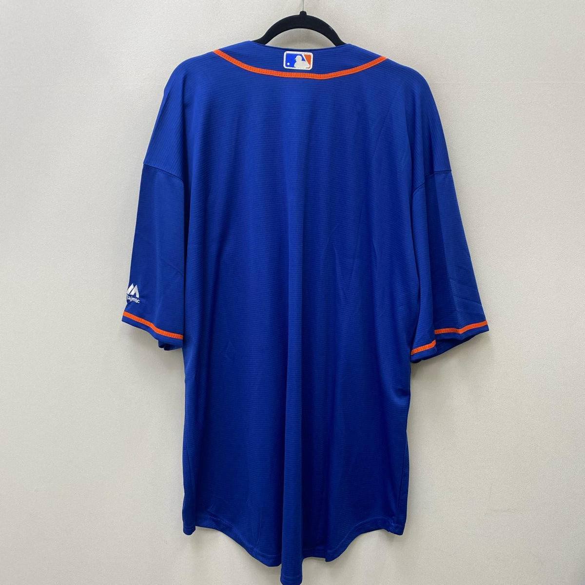Majestic ニューヨーク・メッツ 紺 ｻｲｽﾞ:XXXL、ﾜｯﾍﾟﾝﾊｶﾞﾚ跡有【加古川店】