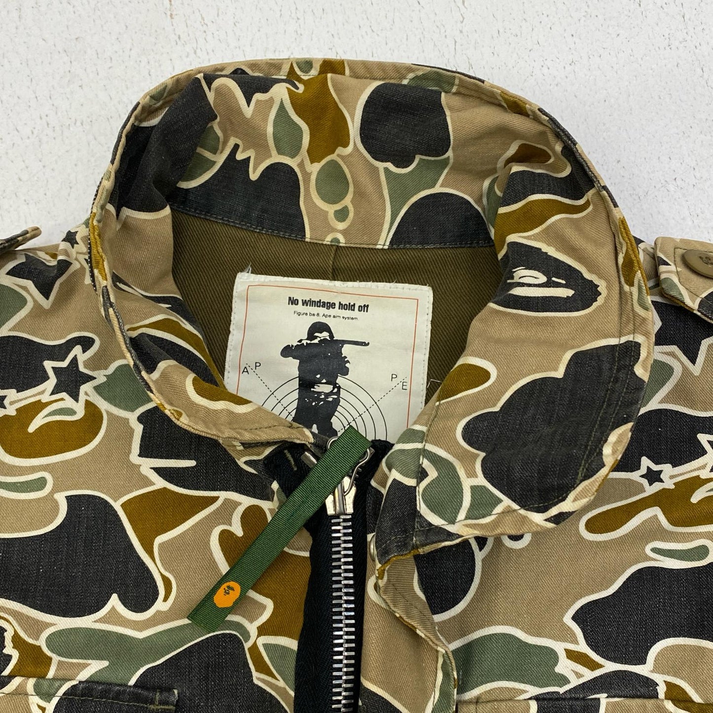 A BATHING APE | アベイシングエイプ CAMO M-65 ミリタリージャケット カーキ サイズ：M【加古川店】