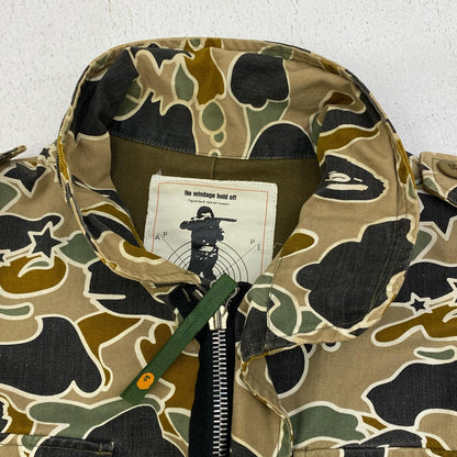 A BATHING APE | アベイシングエイプ CAMO M-65 ミリタリージャケット カーキ サイズ：M【加古川店】