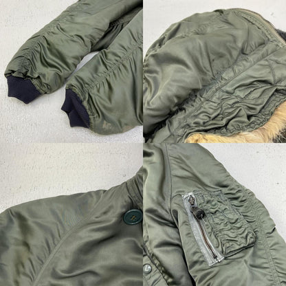MILITARY衣料 | ミリタリーイリョウ u.s army n-2b flight jacket 71年製　scovill zip ミリタリージャケット DSA100-71-c0124 カーキ【加古川店】
