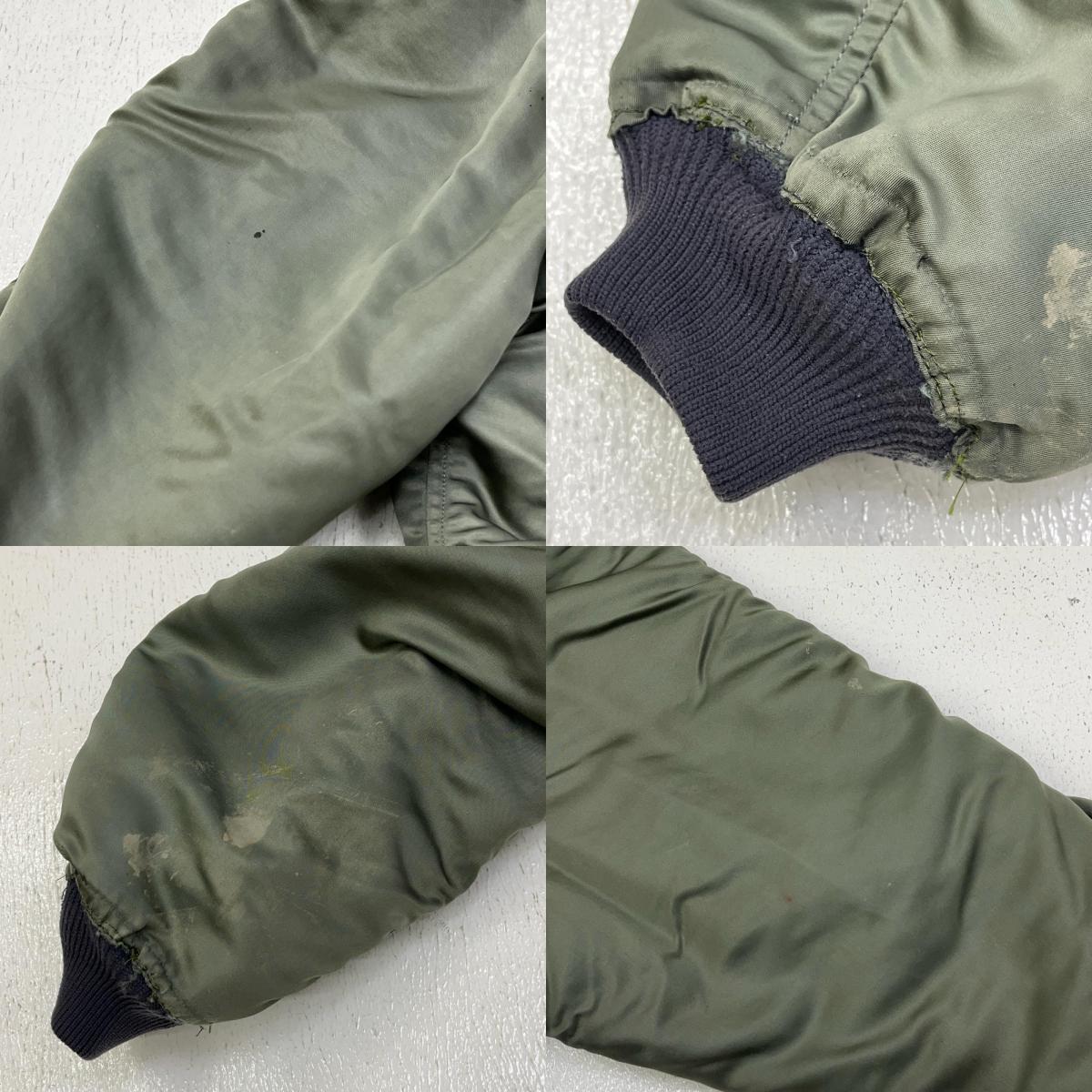 MILITARY衣料 | ミリタリーイリョウ u.s army n-2b flight jacket 71年製　scovill zip ミリタリージャケット DSA100-71-c0124 カーキ【加古川店】