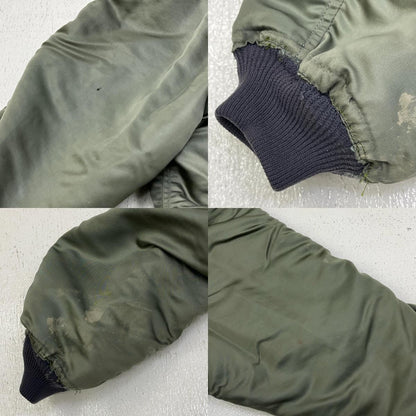 MILITARY衣料 | ミリタリーイリョウ u.s army n-2b flight jacket 71年製　scovill zip ミリタリージャケット DSA100-71-c0124 カーキ【加古川店】