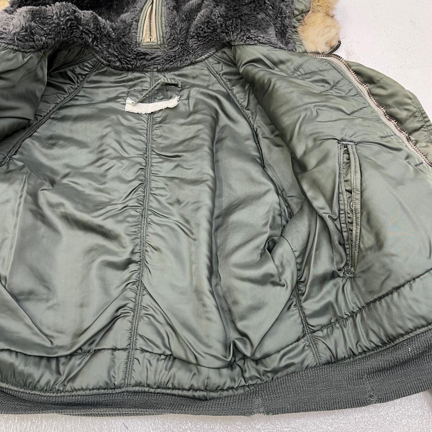 MILITARY衣料 | ミリタリーイリョウ u.s army n-2b flight jacket 71年製　scovill zip ミリタリージャケット DSA100-71-c0124 カーキ【加古川店】