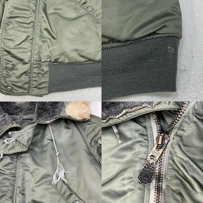 MILITARY衣料 | ミリタリーイリョウ u.s army n-2b flight jacket 71年製　scovill zip ミリタリージャケット DSA100-71-c0124 カーキ【加古川店】