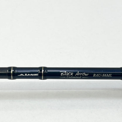 【釣り/つり/釣具/ロッド】AIMS | エイムス ブラックアローアンリミテッド BAU-86ML【加古川店】