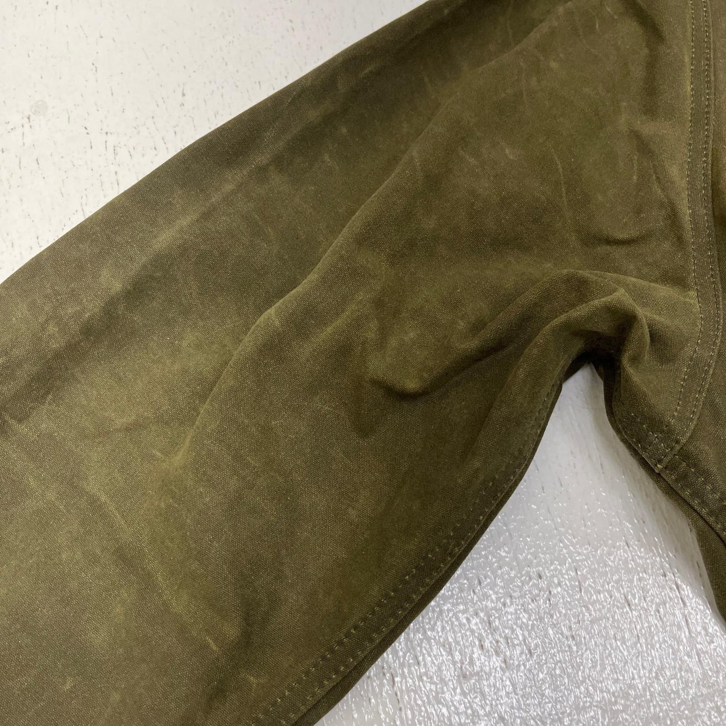 Dehen | ディーエン HEAVY DUTY RAINCOAT ミリタリージャケット カーキ サイズ：XL【加古川店】