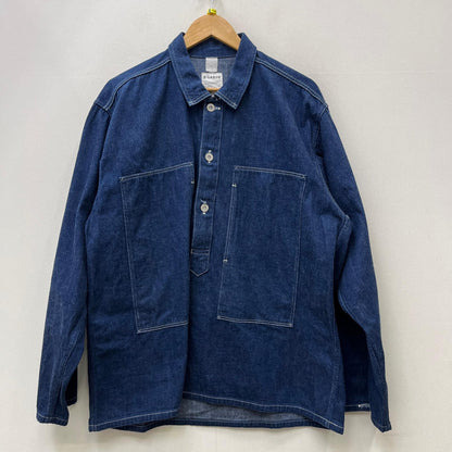 The REAL McCOY'S | ザリアルマッコイズ JUMPER, WORKING, DENIM, BLUE デニム MJ25005 インディゴ サイズ：XL【加古川店】