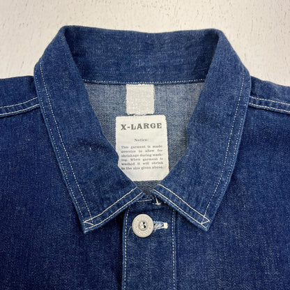 The REAL McCOY'S | ザリアルマッコイズ JUMPER, WORKING, DENIM, BLUE デニム MJ25005 インディゴ サイズ：XL【加古川店】