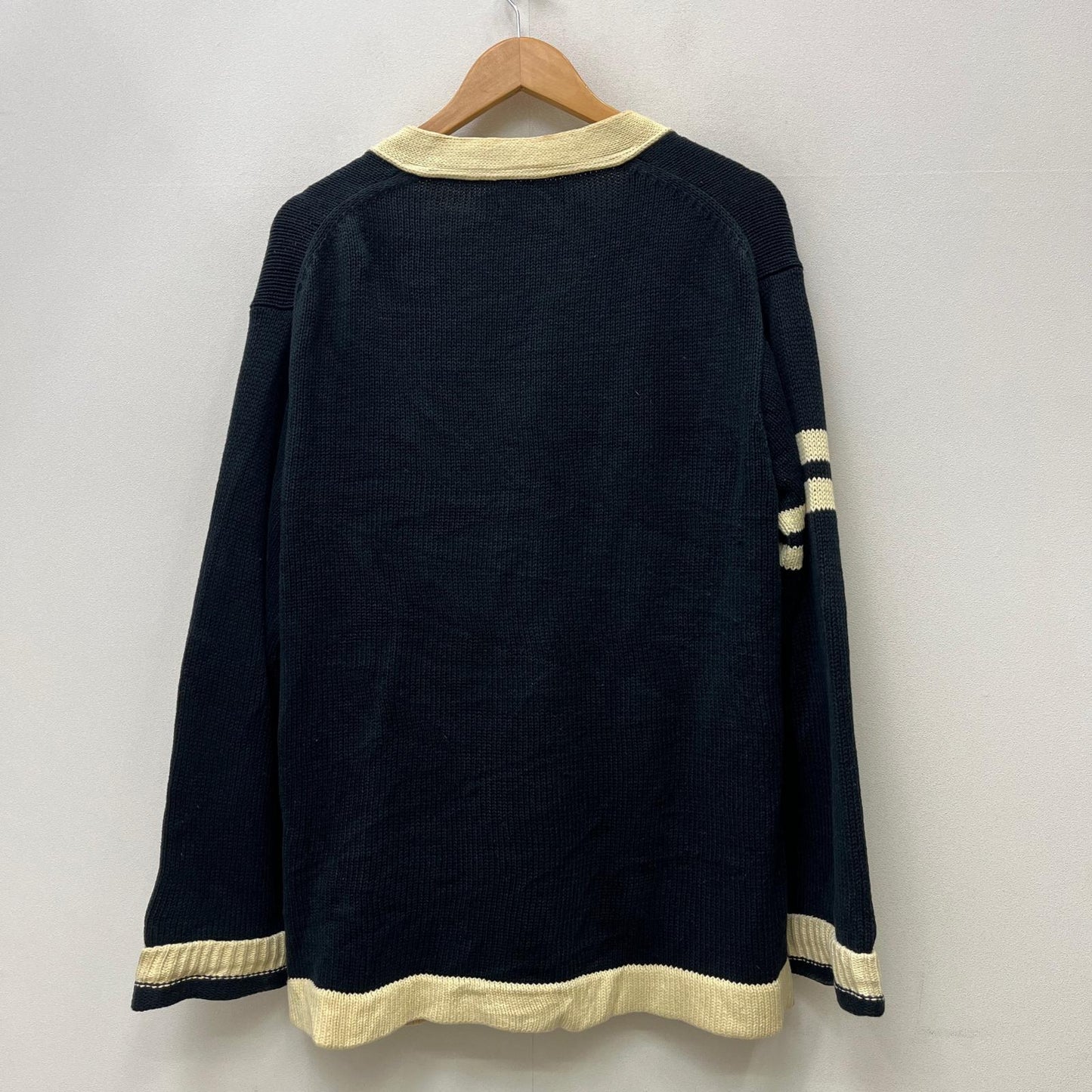 POLO RALPH LAUREN | ポロ・ラルフローレン ﾚﾀｰﾄﾞｶｰﾃﾞｨｶﾞﾝ カーディガン ブラック サイズ：L【加古川店】