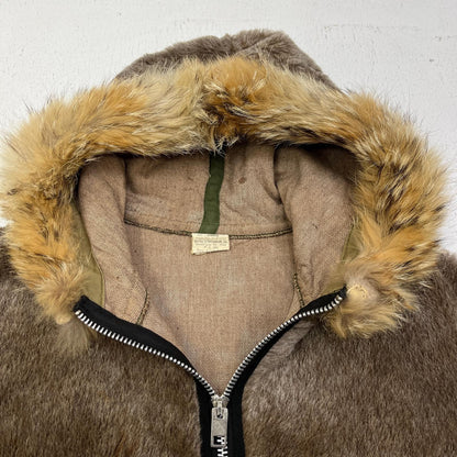 MILITARY衣料 | ミリタリーイリョウ U.S.ARMY:M-43 FIELD PILE PARKA ミリタリージャケット ブラウン サイズ：S【加古川店】