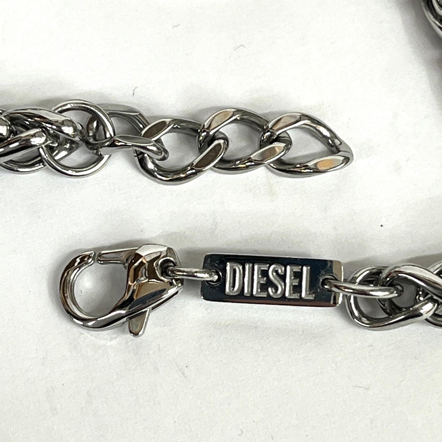 DIESEL | ディーゼル ロゴブレスレット ブレスレット シルバー【加古川店】