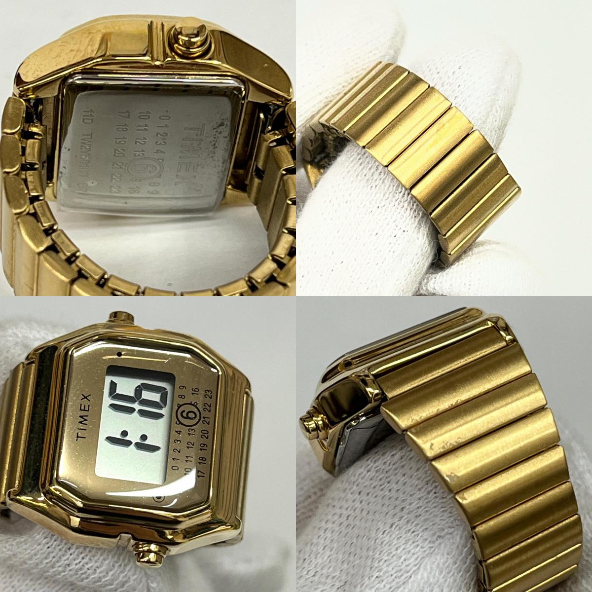 MM6(Maison Margiela) | エムエムシックスメゾンマルジェラ T80 Ring Watch リング・指輪 TW2Y50100 ゴールド【加古川店】